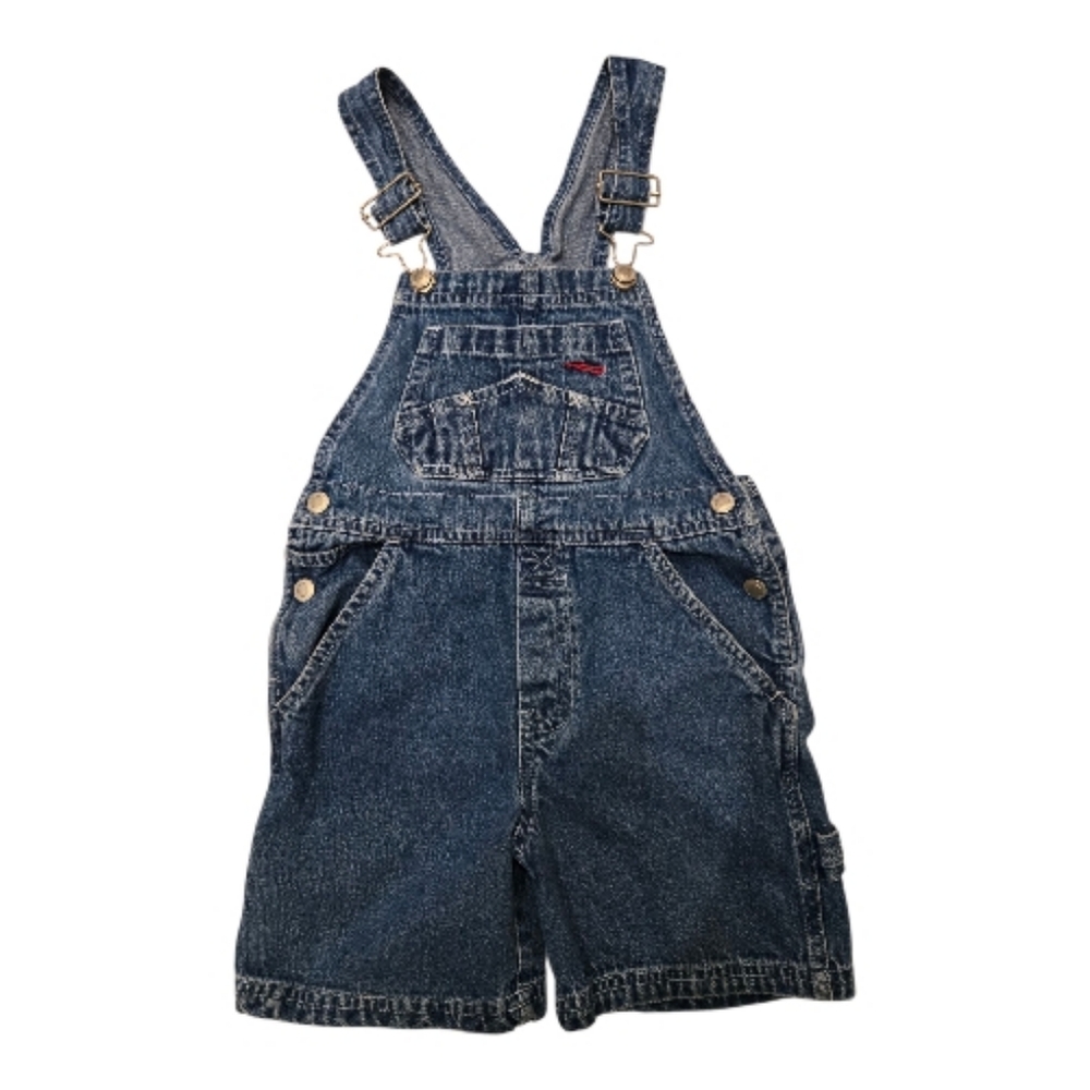 Vintage 1990s Y2k Faded Glory Blue Denim Overalls